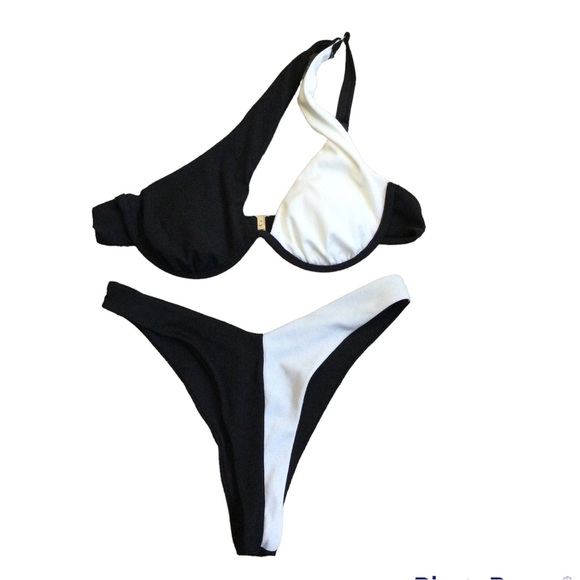 SHEIN 2 Piece Bathing Suit Bundle Lot of 2 Size L - Picture 5 of 6